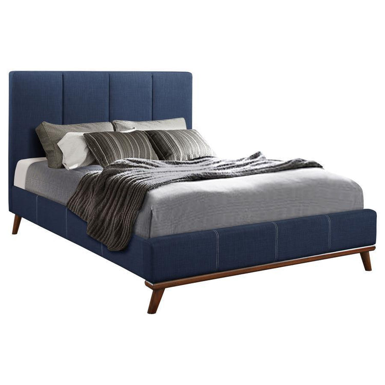 CoasterEssence - Charity - Upholstered Bed - 5th Avenue Furniture