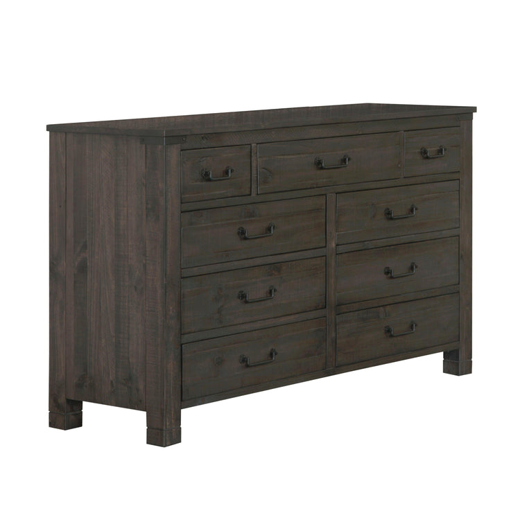 Magnussen Furniture - Abington - Drawer Dresser - Weathered Charcoal - 5th Avenue Furniture