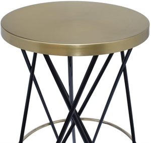 Meridian Furniture - Mercury - Iron Counter Stool - 5th Avenue Furniture