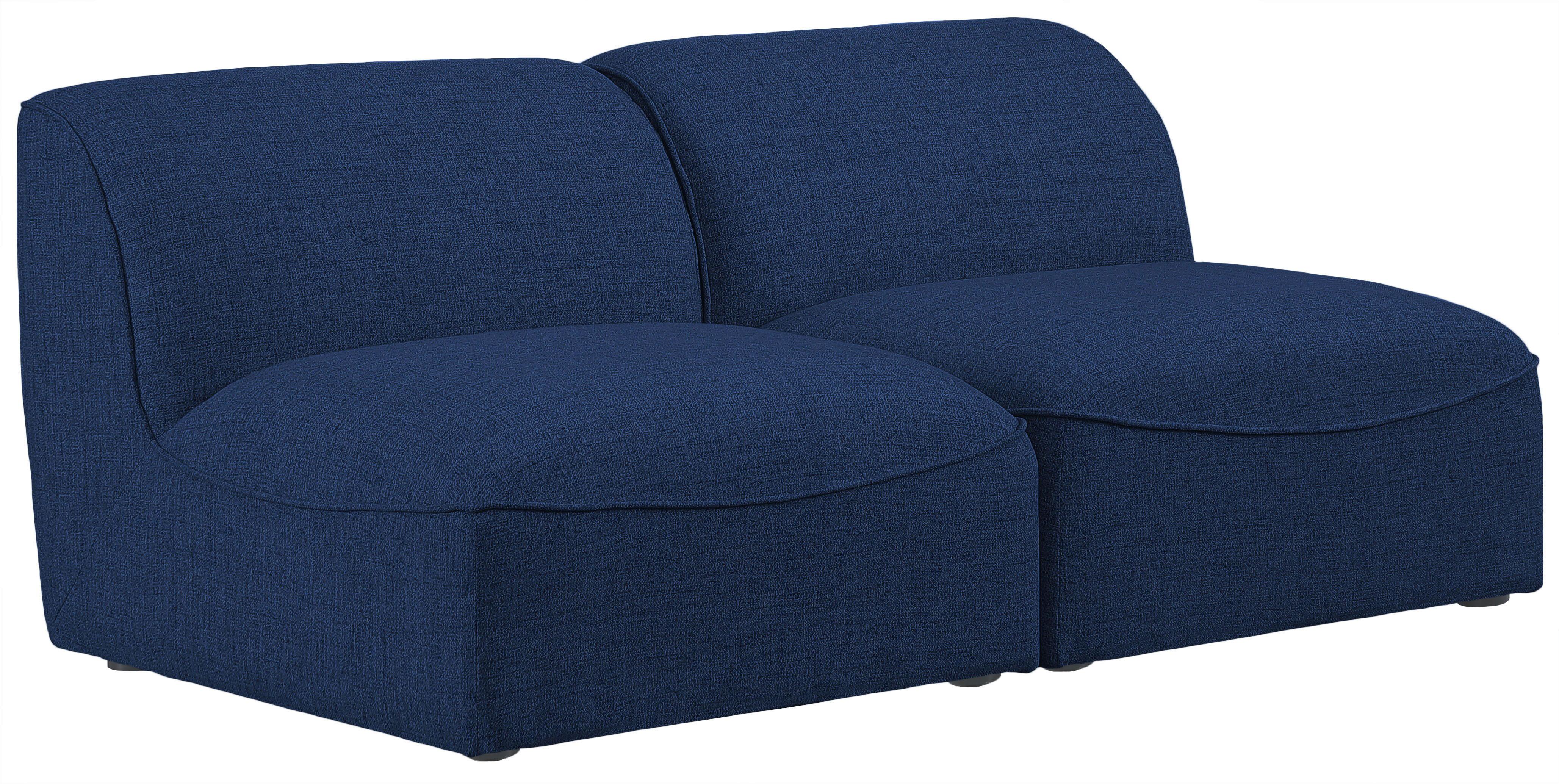 Meridian Furniture - Miramar - Modular Sofa Armless - 2 Seats - 5th Avenue Furniture