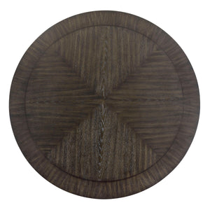 Crown Mark - Jeffries - Round Table With Lazy Susan - Espresso - 5th Avenue Furniture