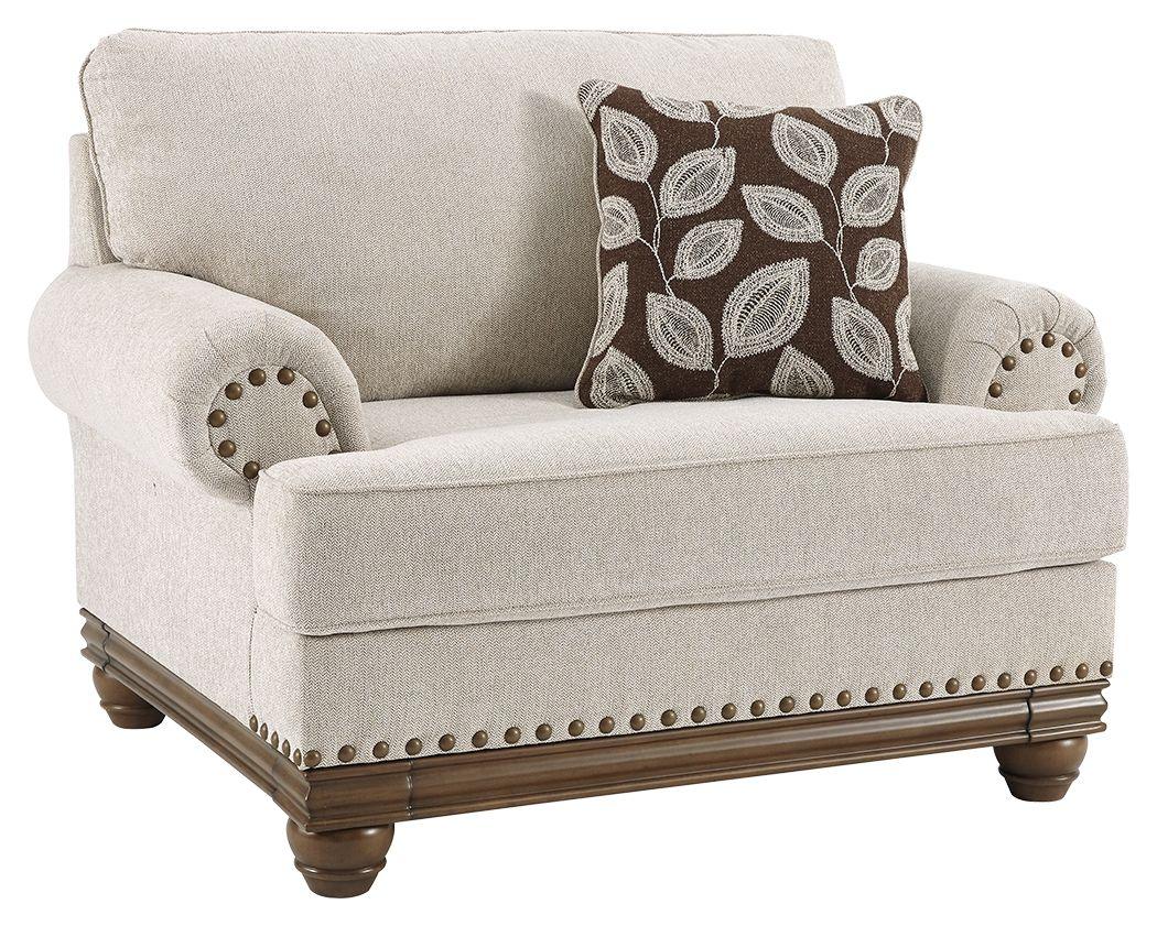 Ashley Furniture - Harleson - Beige - Chair And A Half - 5th Avenue Furniture