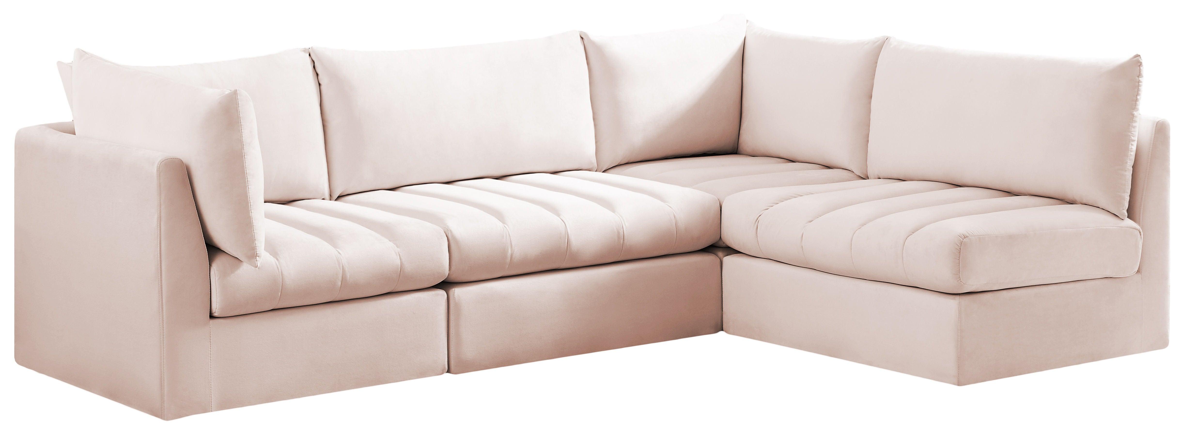 Meridian Furniture - Jacob - 4 Pc. Modular Sectional - 5th Avenue Furniture