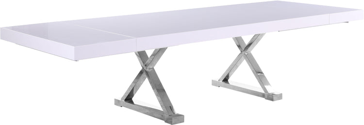 Meridian Furniture - Excel - Extendable Dining Table - 5th Avenue Furniture