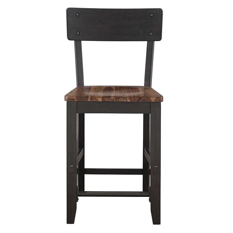 Steve Silver Furniture - Bermuda - Counter Stool (Set of 2) - Black - 5th Avenue Furniture