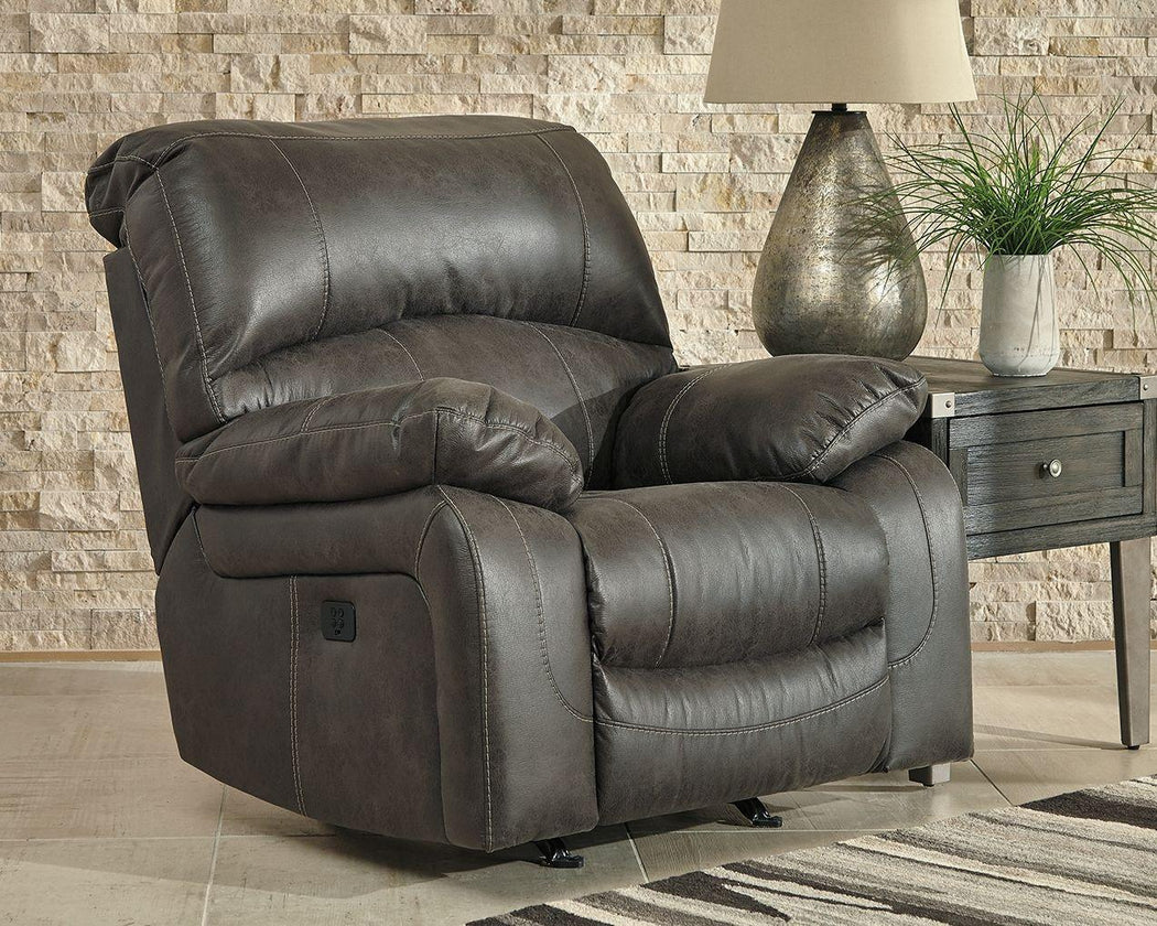 Ashley Furniture - Dunwell - Power Rocker Recliner - 5th Avenue Furniture