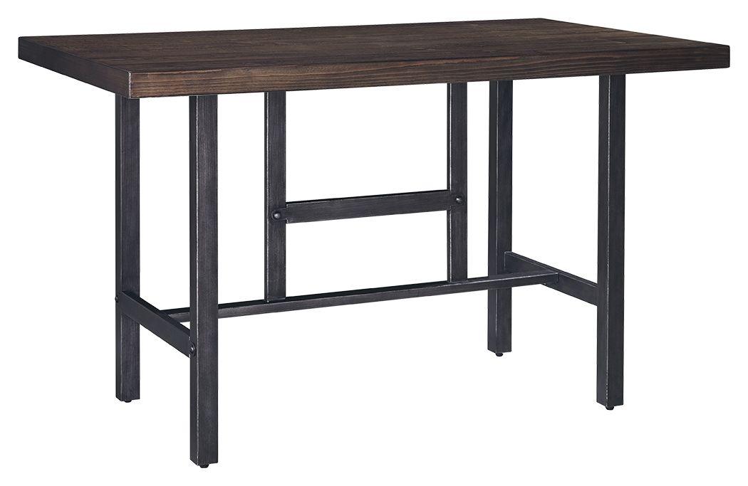 Signature Design by Ashley® - Kavara - Medium Brown - Rectangular Dining Room Counter Table - 5th Avenue Furniture