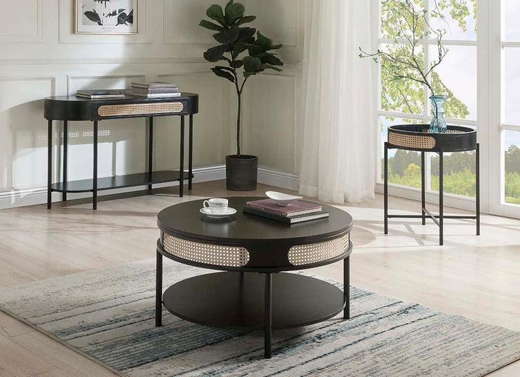 ACME - Colson - Coffee Table - Black Finish - 5th Avenue Furniture