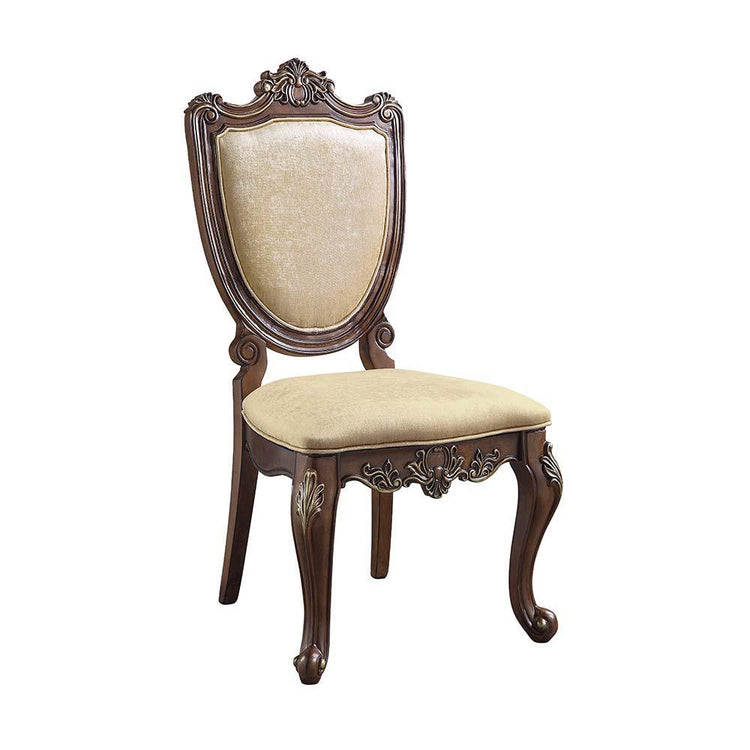 ACME - Devayne - Side Chair (Set of 2) - Dark Walnut Finish - 5th Avenue Furniture