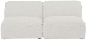 Meridian Furniture - Miramar - Modular Sofa Armless - 2 Seats - 5th Avenue Furniture