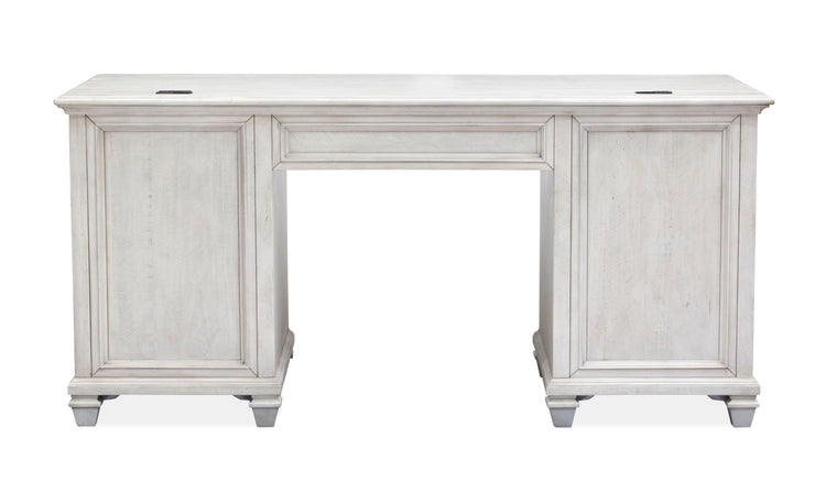 Magnussen Furniture - Newport - Executive Desk - Alabaster - 5th Avenue Furniture