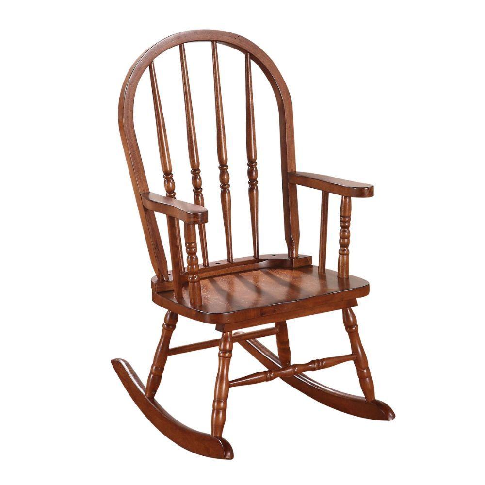 ACME - Kloris - Youth Rocking Chair - Tobacco - 28" - 5th Avenue Furniture