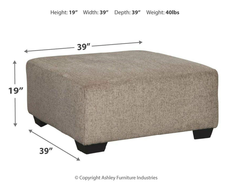 Ashley Furniture - Ballinasloe - Ottoman - 5th Avenue Furniture