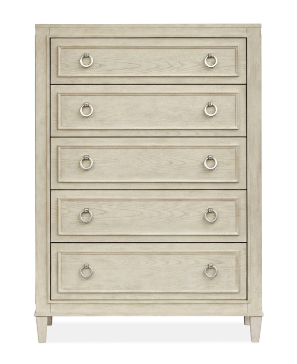 Magnussen Furniture - Sheridan - Drawer Chest - Limestone - 5th Avenue Furniture
