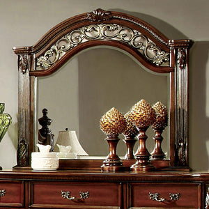 Furniture of America - Arthur - Mirror - Brown Cherry - 5th Avenue Furniture