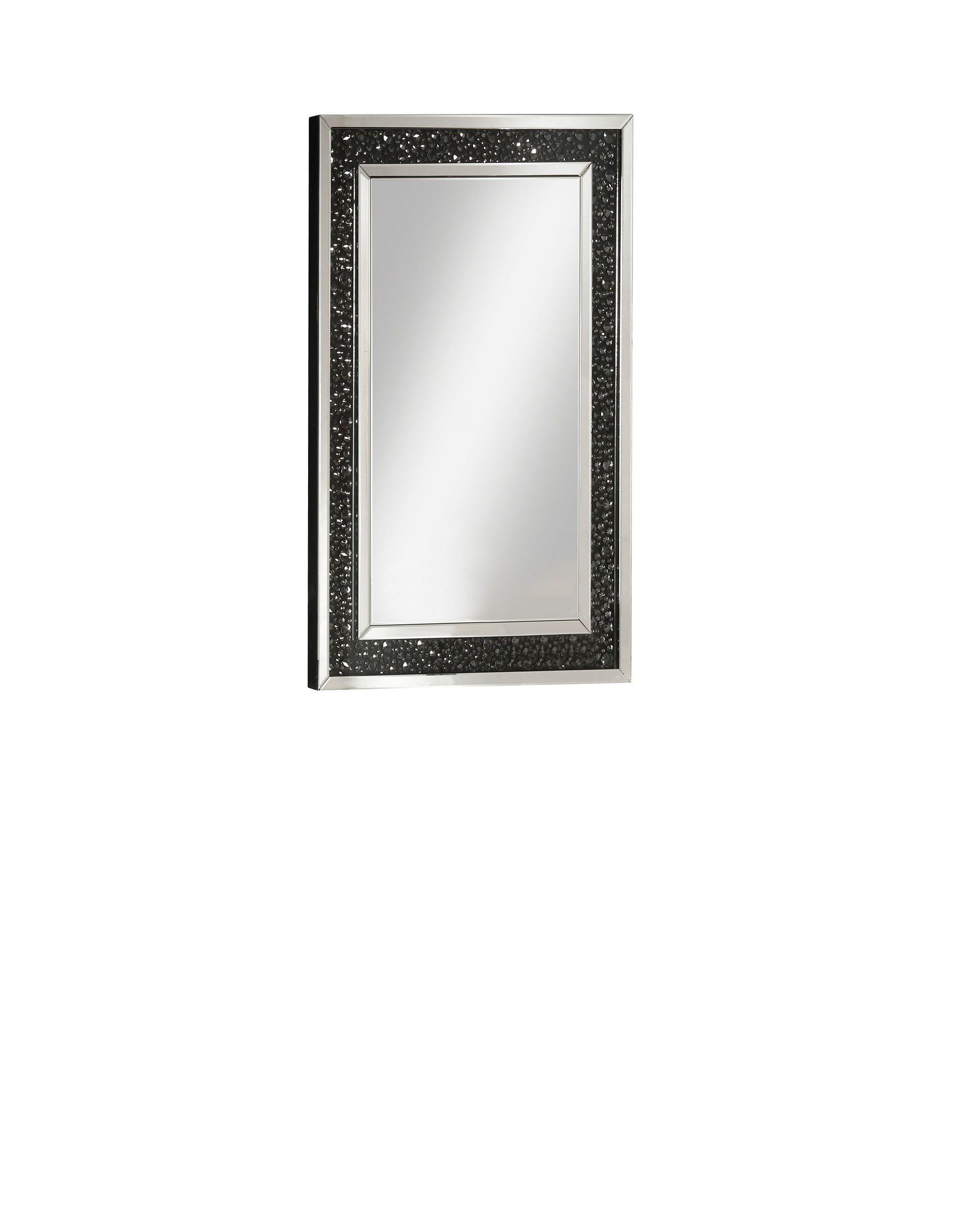 ACME - Noor - Wall Decor - Mirrored & Faux Gemstones - 47" - 5th Avenue Furniture