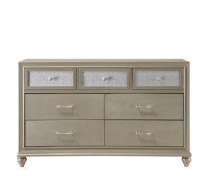 Crown Mark - Lila - Dresser, Mirror - 5th Avenue Furniture