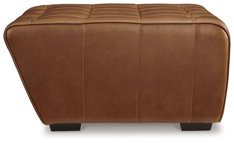 Signature Design by Ashley® - Temmpton - Chocolate - Oversized Accent Ottoman - 5th Avenue Furniture