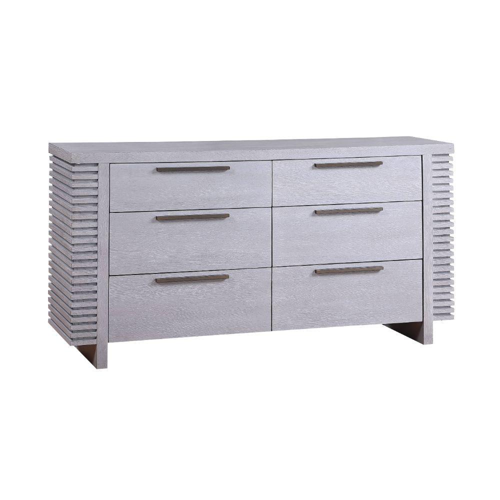 ACME - Aromas - Dresser - White Oak - 5th Avenue Furniture