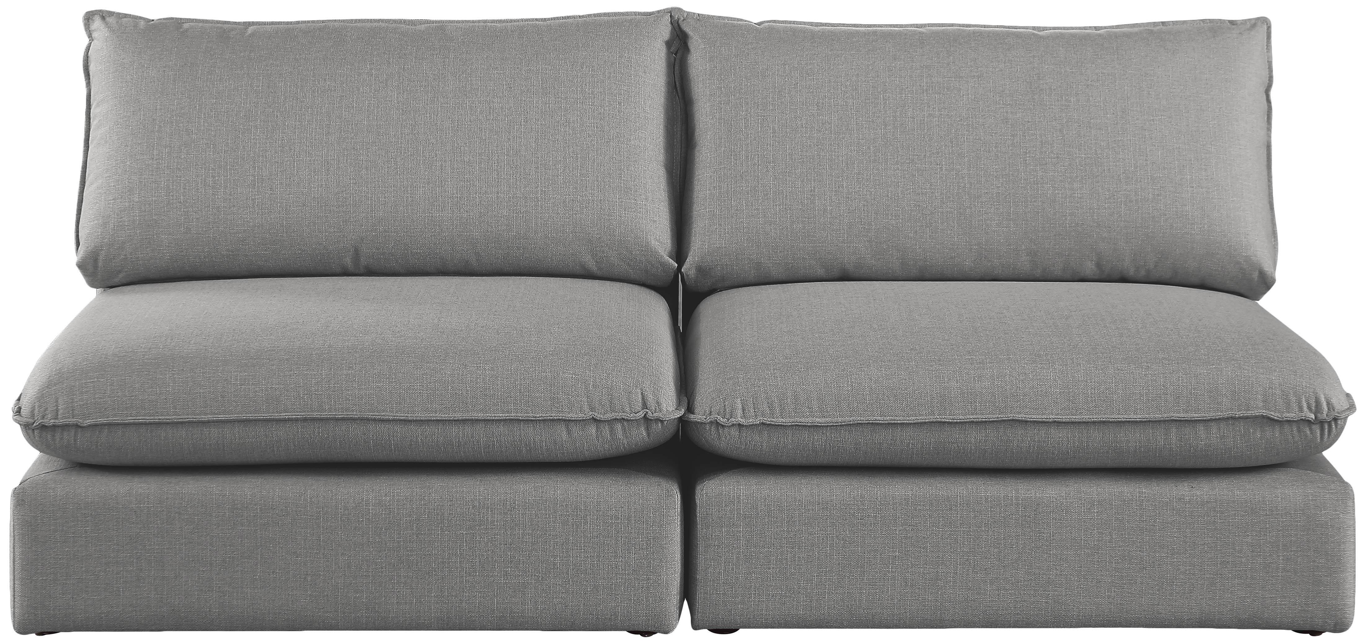 Meridian Furniture - Mackenzie - Modular Sofa Armless - 2 Seats - 5th Avenue Furniture