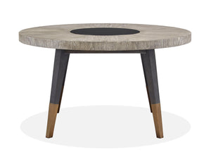 Magnussen Furniture - Ryker - Round Dining Table - Homestead Brown - 5th Avenue Furniture