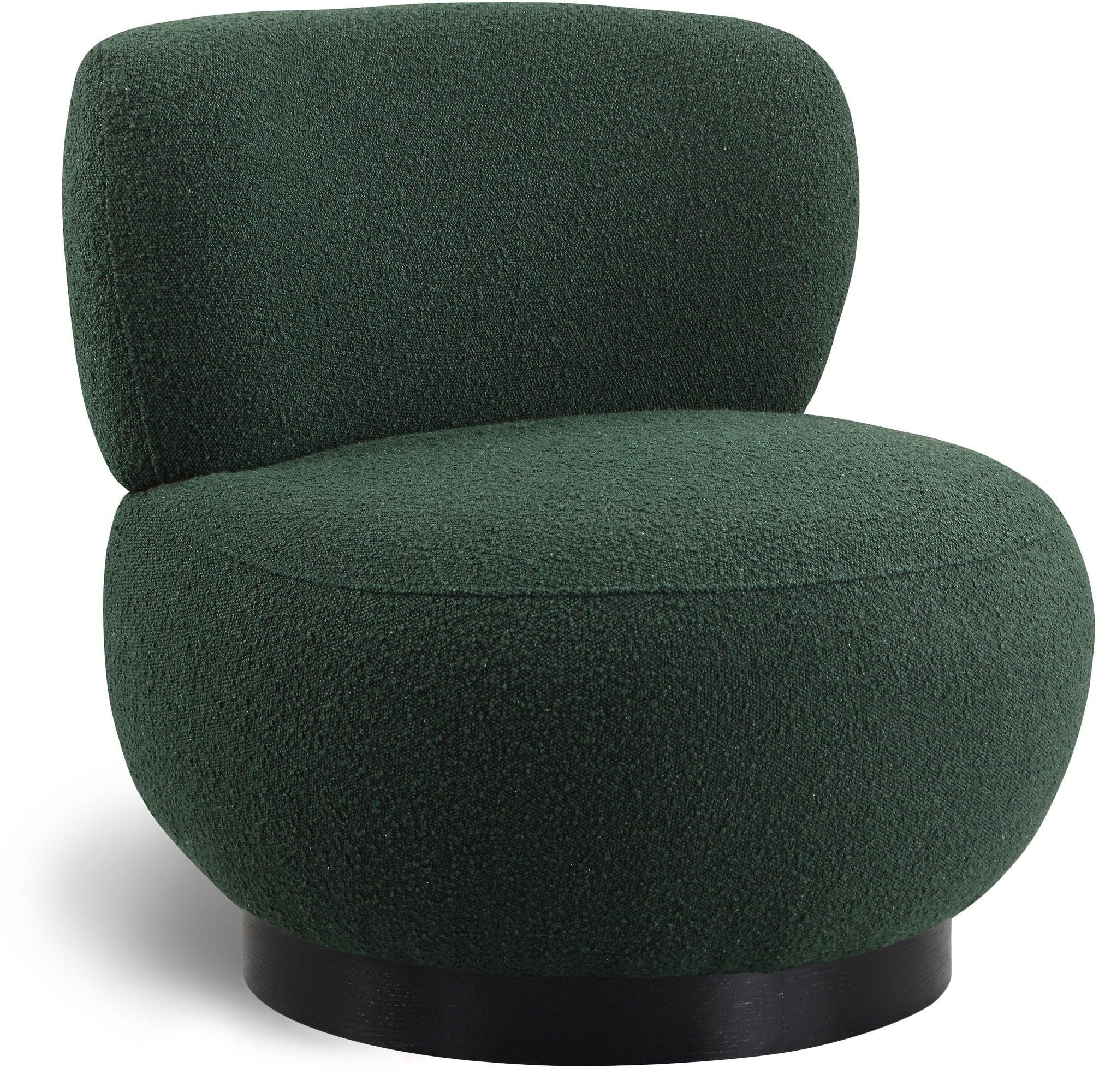 Meridian Furniture - Calais - Accent Chair - Green - Wood - 5th Avenue Furniture