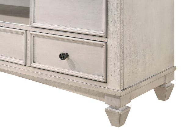 Crown Mark - Sawyer - Tv Stand - Beige - 5th Avenue Furniture