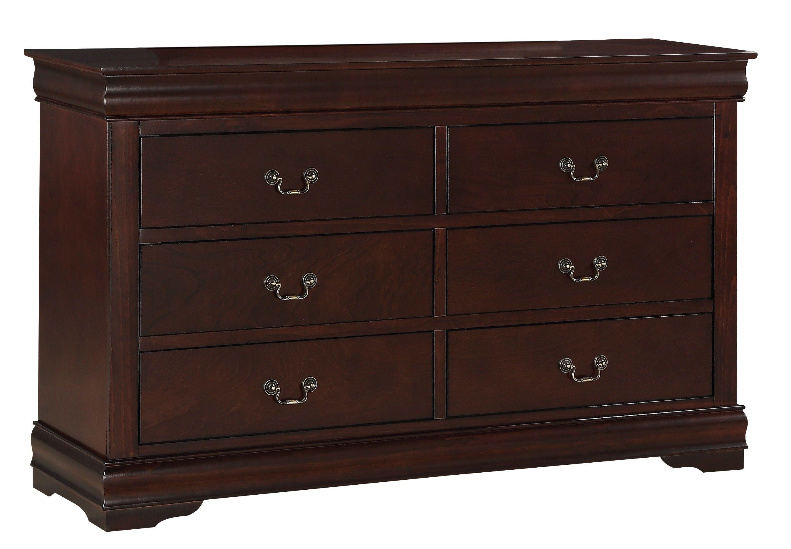 Crown Mark - Louis Philip - Dresser, Mirror - 5th Avenue Furniture