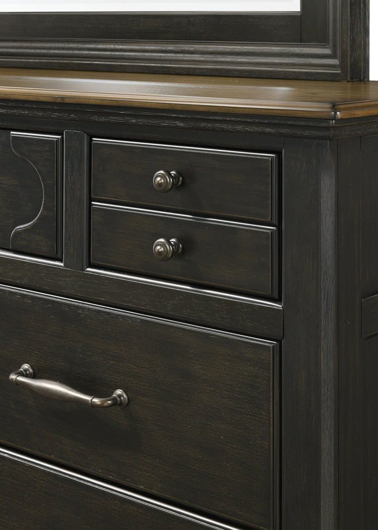 Crown Mark - Hamilton - Chest - Black - 5th Avenue Furniture