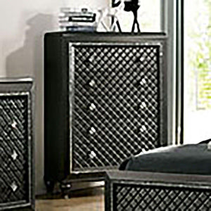 Furniture of America - Demetria - Chest - Metallic Gray - 5th Avenue Furniture