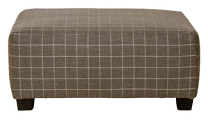 Jackson - Lewiston - Cocktail Ottoman - Charcoal - 5th Avenue Furniture