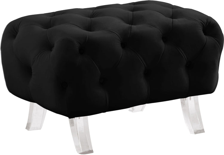 Meridian Furniture - Crescent - Ottoman - 5th Avenue Furniture