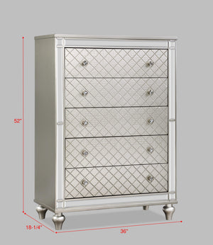 Crown Mark - Cristian - Chest - Champagne - 5th Avenue Furniture