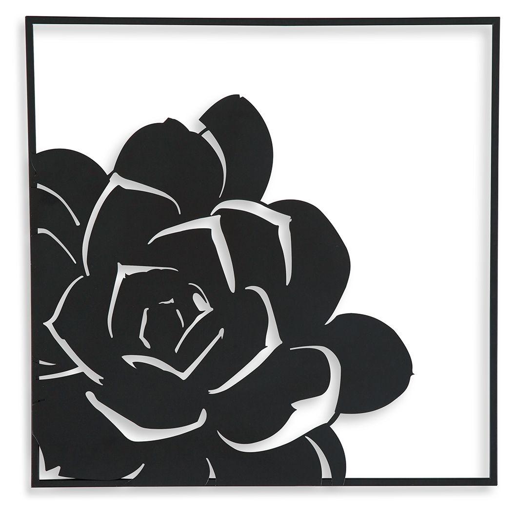 Signature Design by Ashley® - Ellyse - Black - Wall Decor - Blossom Design - 5th Avenue Furniture