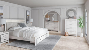 Signature Design by Ashley® - Altyra - Upholstered Storage Bedroom Set - 5th Avenue Furniture