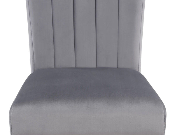 Crown Mark - Pascal - Side Chair (Set of 2) - Gray - 5th Avenue Furniture