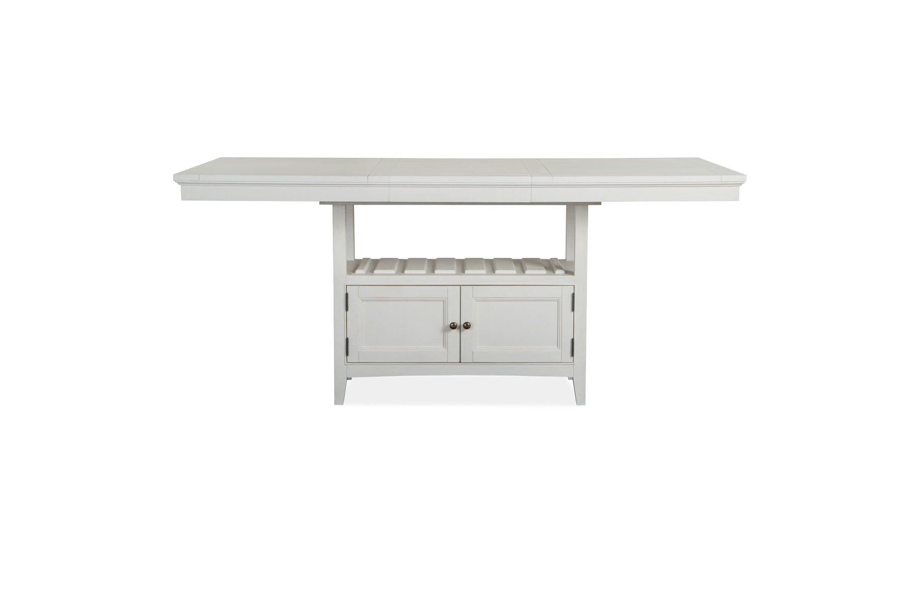 Magnussen Furniture - Heron Cove - Counter Table - Chalk White - 5th Avenue Furniture