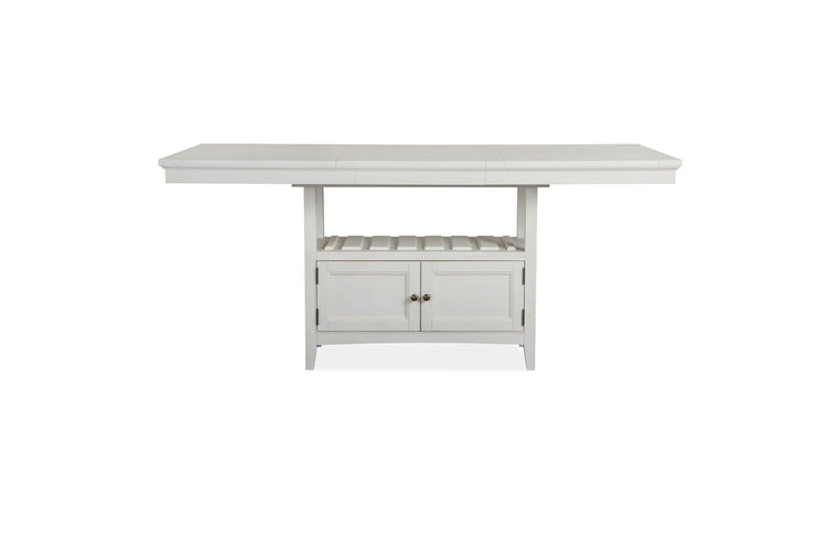 Magnussen Furniture - Heron Cove - Counter Table - Chalk White - 5th Avenue Furniture