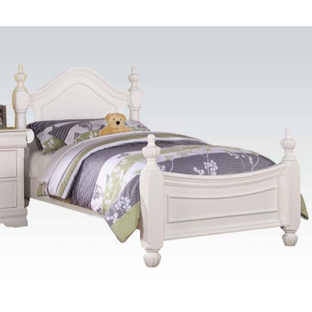 ACME - Classique - Full Bed - White - 5th Avenue Furniture