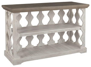 Ashley Furniture - Havalance - Gray / White - Console Sofa Table - 5th Avenue Furniture