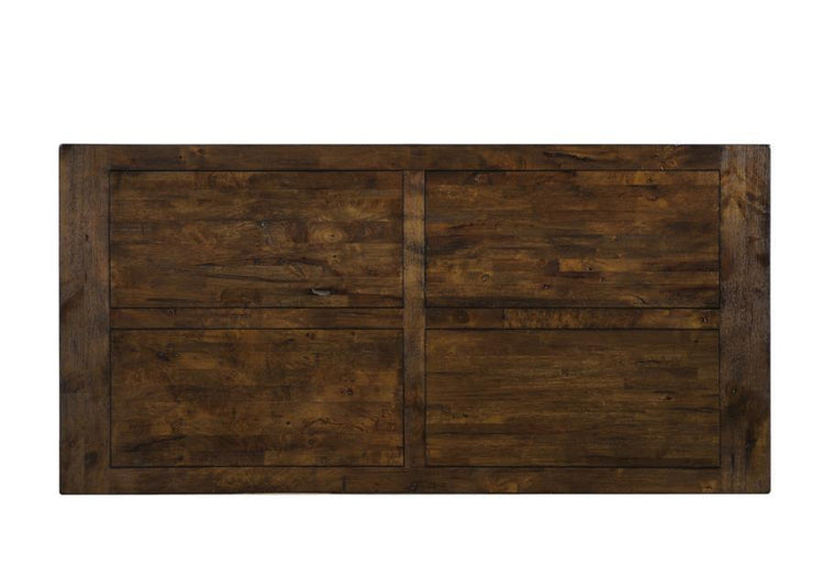 CoasterEveryday - Coleman - Rectangular Dining Table - Rustic Golden Brown - 5th Avenue Furniture