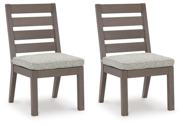 Hillside Barn - Gray / Brown - Chair With Cushion (Set of 2) - 5th Avenue Furniture