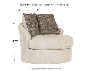 Ashley Furniture - Soletren - Swivel Chair - 5th Avenue Furniture