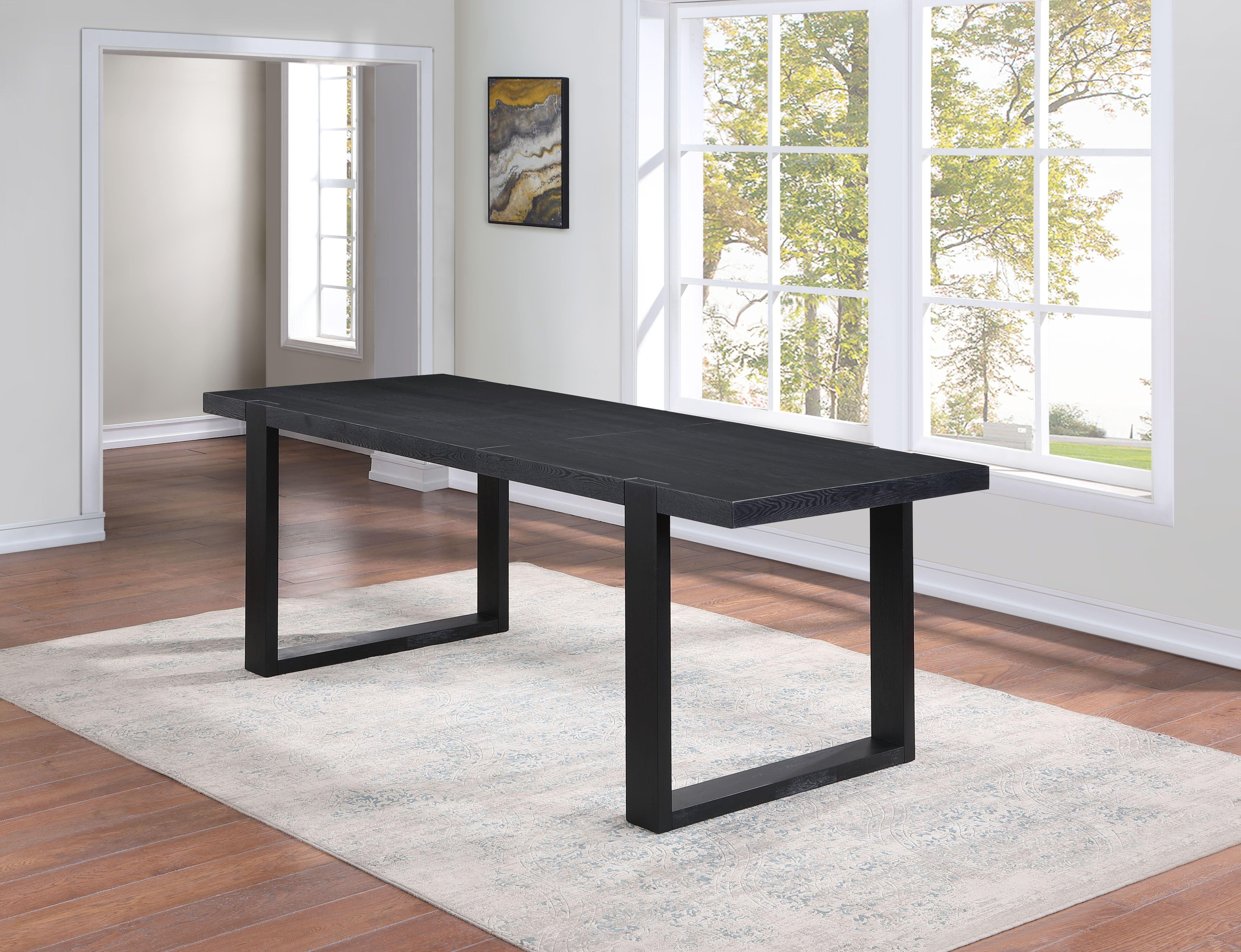 Steve Silver Furniture - Yves - Counter Table - Black - 5th Avenue Furniture