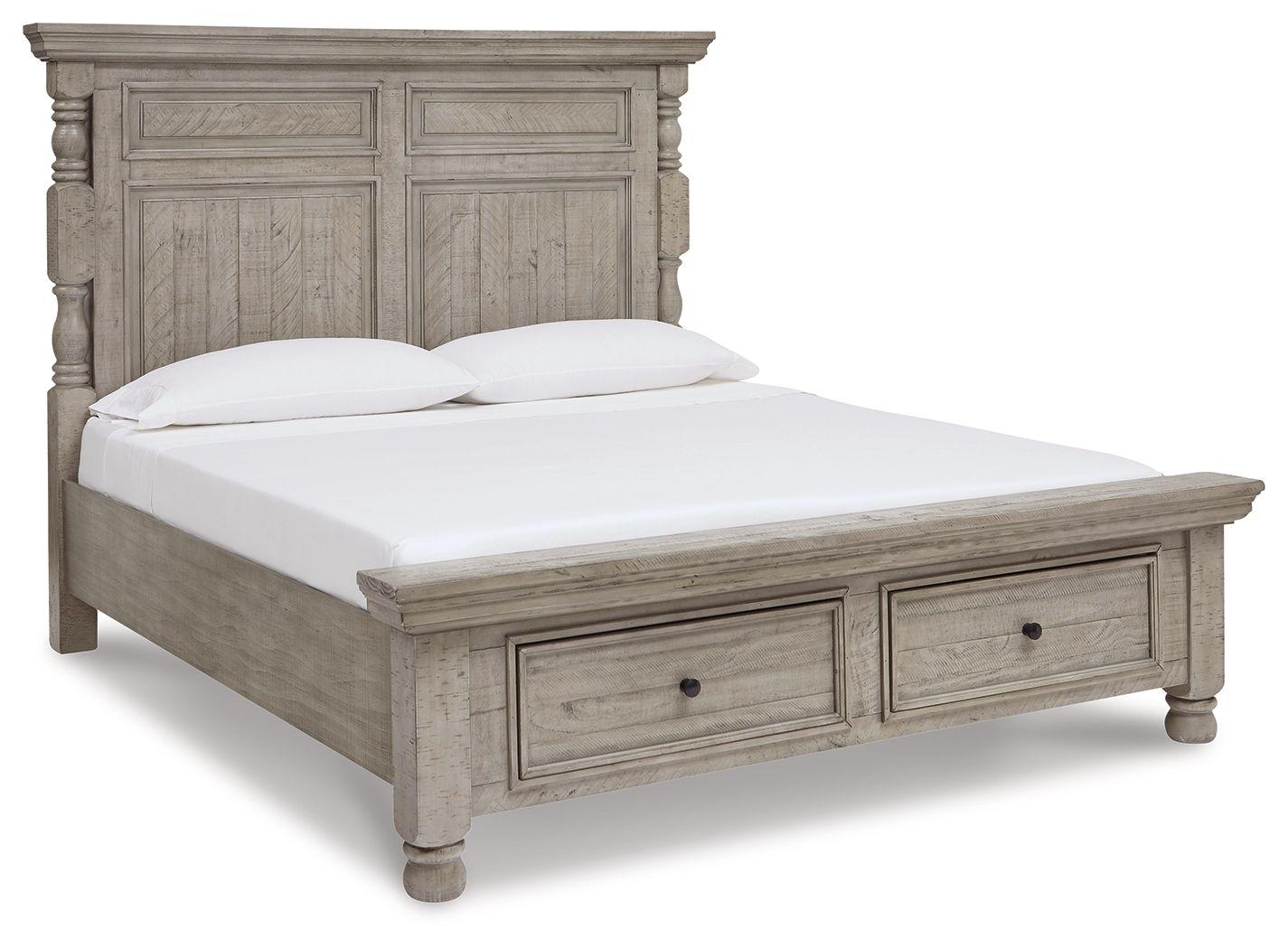 Millennium® by Ashley - Harrastone - Panel Storage Bed - 5th Avenue Furniture