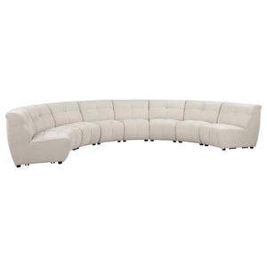 Coaster Fine Furniture - Charlotte - Upholstered Curved Modular Sectional Sofa - 5th Avenue Furniture