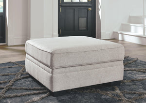 Ashley Furniture - Dellara - Chalk - Ottoman With Storage - 5th Avenue Furniture