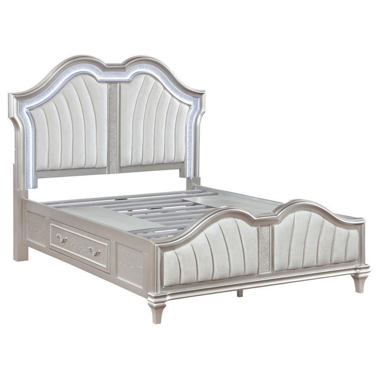 Coaster Fine Furniture - Evangeline - Storage Bed With LED Headboard - 5th Avenue Furniture