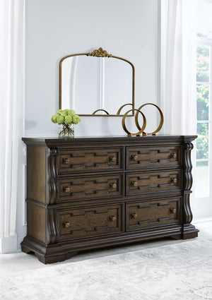 Maylee - Dark Brown - Dresser - 5th Avenue Furniture