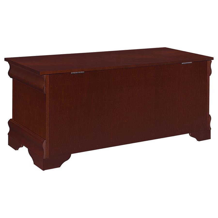 CoasterEssence - Pablo - Rectangular Cedar Chest - Warm Brown - 5th Avenue Furniture